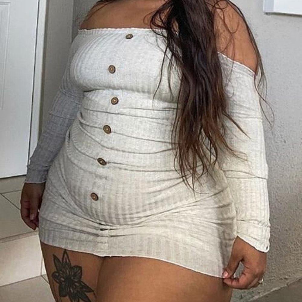 Jacklyn Off Shoulder Mini Dress